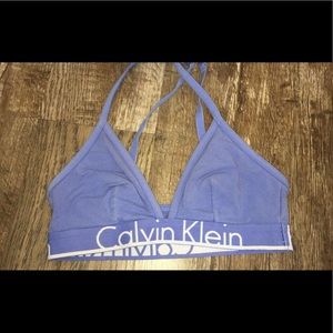 Calvin Klein Triangle Bra (size small)